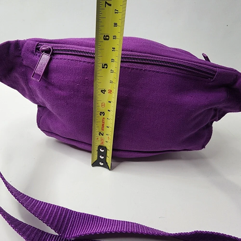 Harrah's Lake Tahoe Purple Vintage Fanny Pack Embroidered
